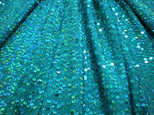 7.Turquoise-Turquoise Dazzle Sequins